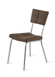 Обеденный стул Лион 1, Allure dark brown/Металлик в Иваново