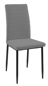 Обеденный стул Текс, микровелюр B22 grey, ножки черные в Иваново