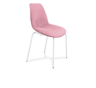Обеденный стул SHT-ST29-С22 / SHT-S130 HD (розовый зефир/хром лак) в Иваново