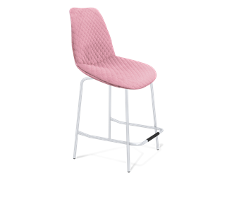 Полубарный стул SHT-ST29-С22 / SHT-S29P-1 (розовый зефир/хром лак) в Иваново