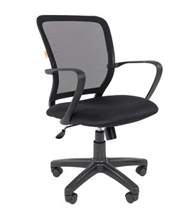 Офисное кресло CHAIRMAN 698 black, ткань, цвет черный в Иваново