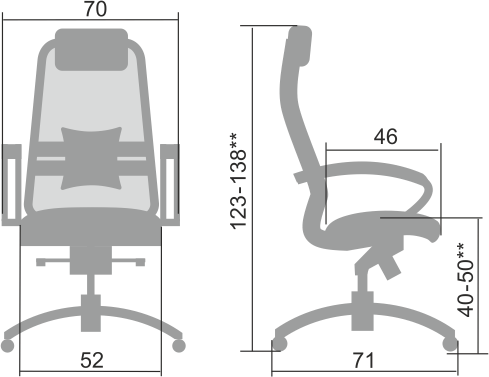 Офисное кресло Samurai S-1.04, черный в Иваново - изображение 1