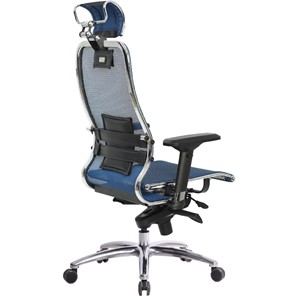 Офисное кресло Samurai S-3.04, синий в Иваново - предосмотр 3