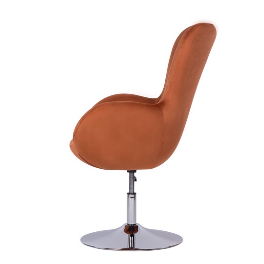 Кресло Беннет-1, Микровелюр оранжевый в Иваново - изображение 2