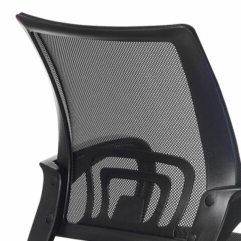 Офисное кресло Brabix Fly MG-396 (с подлокотниками, сетка, черное) 532083 в Иваново - изображение 6