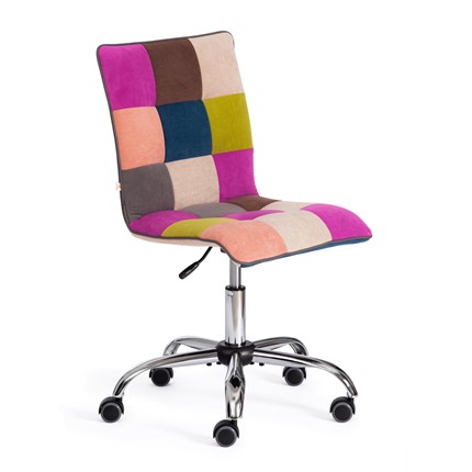 Кресло компьютерное ZERO (спектр) ткань, флок, цветной арт.15370 в Иваново - изображение