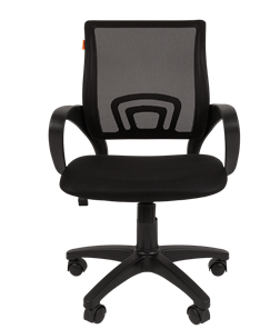 Кресло компьютерное CHAIRMAN 696 black Сетчатый акрил DW62 черный в Иваново - предосмотр 1