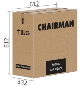 Кресло офисное CHAIRMAN 661 Ткань стандарт 15-21 черная в Иваново - предосмотр 5