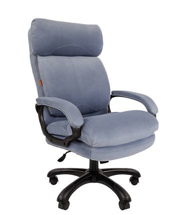 Офисное кресло CHAIRMAN HOME 505, велюр голубое в Иваново - изображение