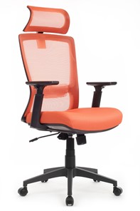 Кресло компьютерное Design Line W-202 AC, Оранжевый в Иваново