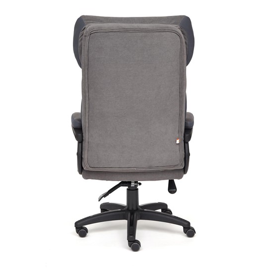 Кресло компьютерное DUKE флок/ткань, серый/серый, 29/TW-12 арт.14039 в Иваново - изображение 4