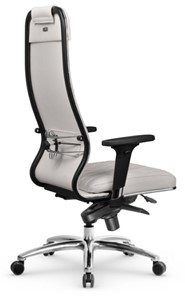 Кресло офисное Мetta L 1m 40M/2D Infinity Easy Clean (MPES) мультиблок, нижняя часть 17838 белый в Иваново - предосмотр 3