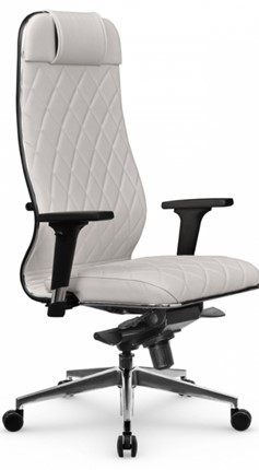 Кресло офисное Мetta L 1m 40M/2D Infinity Easy Clean (MPES) мультиблок, нижняя часть 17838 белый в Иваново - изображение