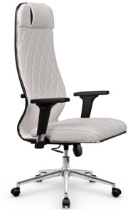 Кресло офисное Мetta L 1m 40M/2D Infinity Easy Clean (MPES) топган OMS, нижняя часть 17853 белый в Иваново - предосмотр 1