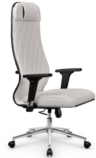 Кресло офисное Мetta L 1m 40M/2D Infinity Easy Clean (MPES) топган OMS, нижняя часть 17853 белый в Иваново - изображение 1
