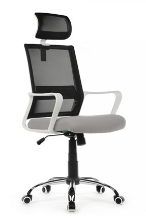 Кресло офисное RCH 1029HW, серый/черный в Иваново - изображение