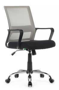 Кресло компьютерное RCH 1029MB, серый/черный в Иваново