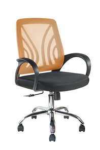 Офисное кресло Riva Chair 8099Е, Оранжевый в Иваново
