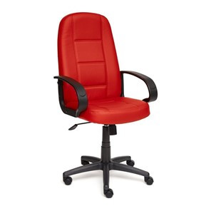 Офисное кресло СН747 кож/зам, красный, арт.7707 в Иваново