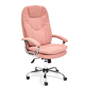 Кресло офисное SOFTY LUX флок, розовый, арт.13952 в Иваново