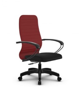 Кресло офисное SU-CK130-10P PL красный/черный в Иваново