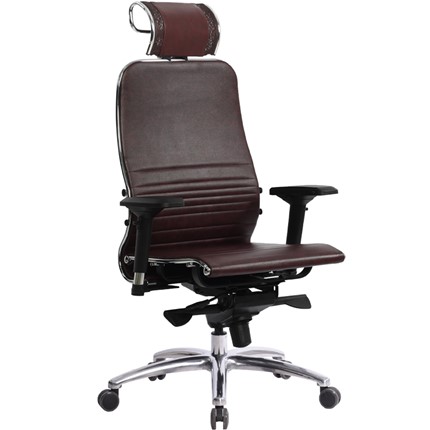 Офисное кресло Samurai K-3.04 темно-бордовый в Иваново - изображение