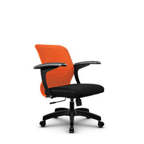Компьютерное кресло SU-M-4/подл.160/осн.001, Оранжевый/Черный в Иваново