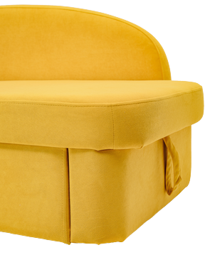 Диван-кровать левая Тедди желтый в Иваново - изображение 3