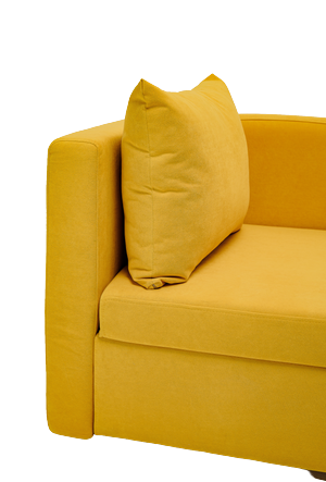 Диван-кровать левая Тедди желтый в Иваново - изображение 5