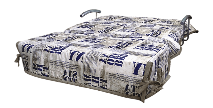 Прямой диван Аккордеон без боковин, спальное место 1200 в Иваново - изображение 1