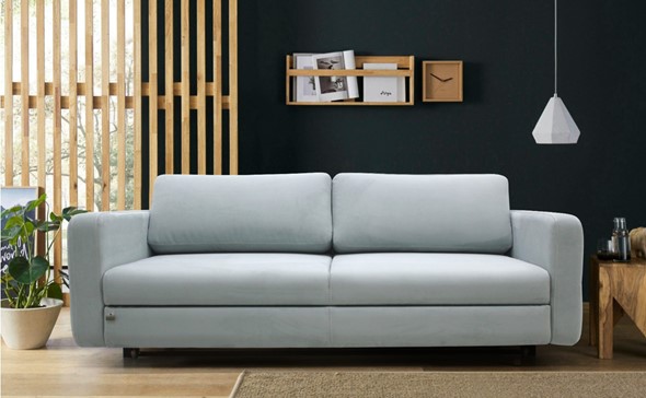 Прямой диван Марко ППУ HR 215х123 м6,1+м10,1+м6,1 узкие подлокотники в Иваново - изображение