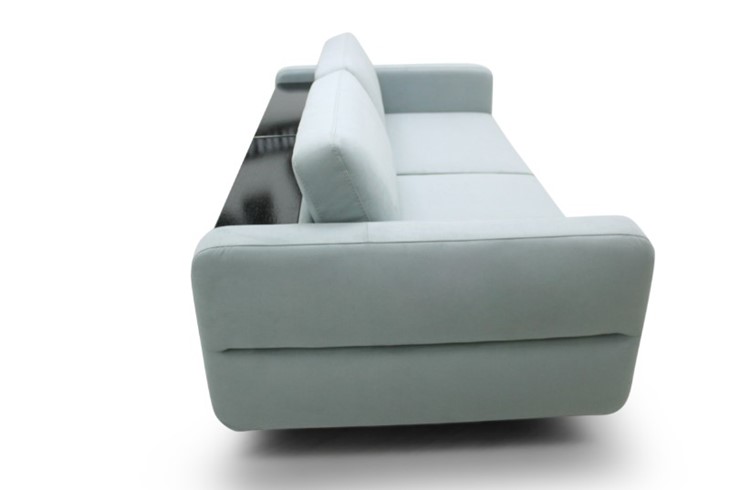 Прямой диван Марко ППУ HR 215х123 м6,1+м10,1+м6,1 узкие подлокотники в Иваново - изображение 3