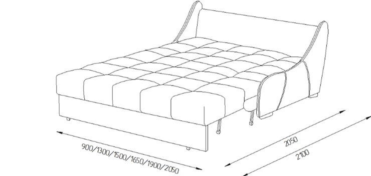 Прямой диван Токио 205 (ППУ) в Иваново - изображение 4