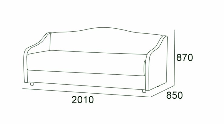 Прямой диван Либерти 1 БД в Иваново - изображение 17