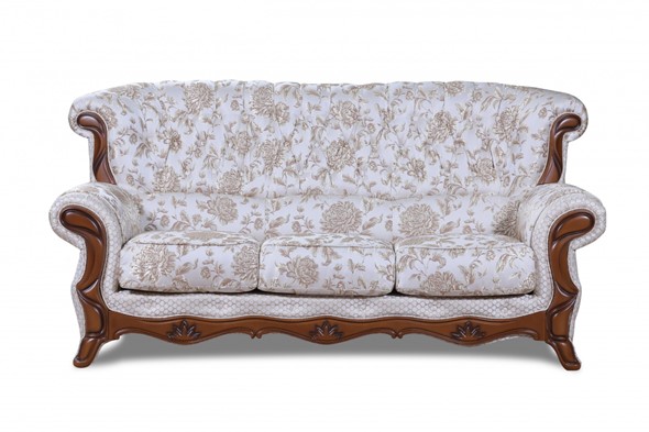 Прямой диван Барокко, ДБ3 в Иваново - изображение