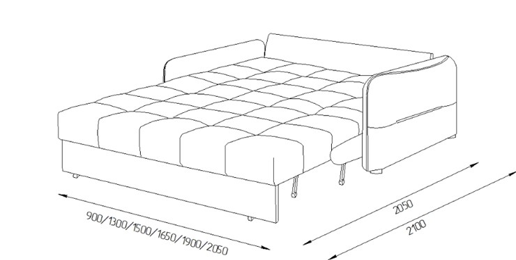 Прямой диван Токио 2 150 (НПБ) в Иваново - изображение 7