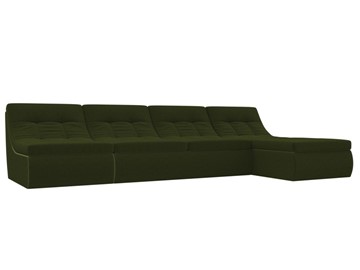 Модульный угловой диван Холидей, Зеленый (микровельвет) в Иваново
