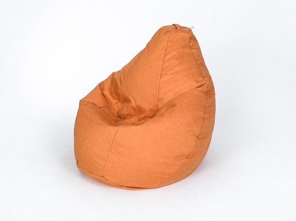 Кресло-мешок Хоум малое, оранжевый в Иваново - изображение