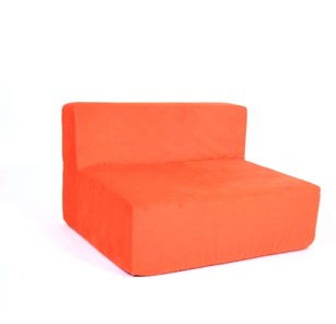 Кресло бескаркасное Тетрис 100х80х60, оранжевое в Иваново
