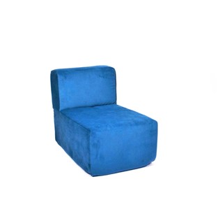 Кресло бескаркасное Тетрис 50х80х60, синий в Иваново