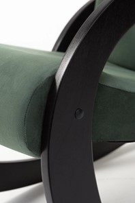 Кресло-качалка в гостиную Корсика, ткань Amigo Green 34-Т-AG в Иваново - предосмотр 5