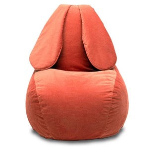 Кресло Зайка (длинные уши), оранжевый в Иваново