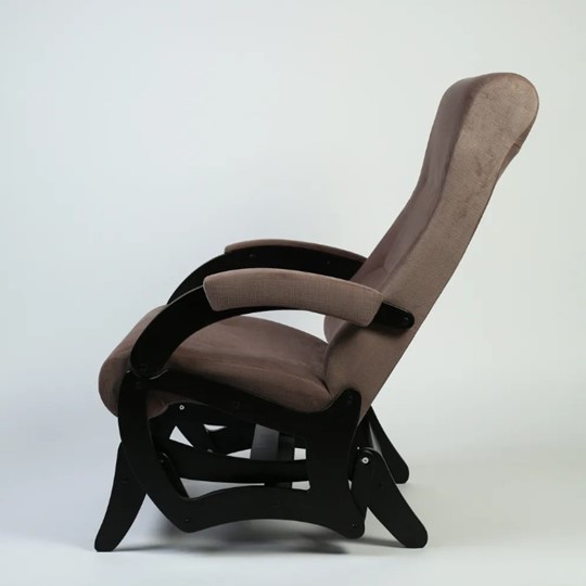 Кресло-качалка Амелия, ткань кофе с молоком 35-Т-КМ в Иваново - изображение 1