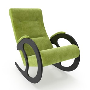 Кресло-качалка Модель 3, Verona 38 Apple Green-велюр в Иваново