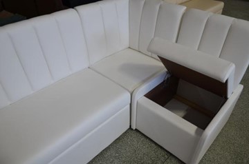 Кухонный угловой диван КУ-20 малый с коробом в Иваново - предосмотр 1