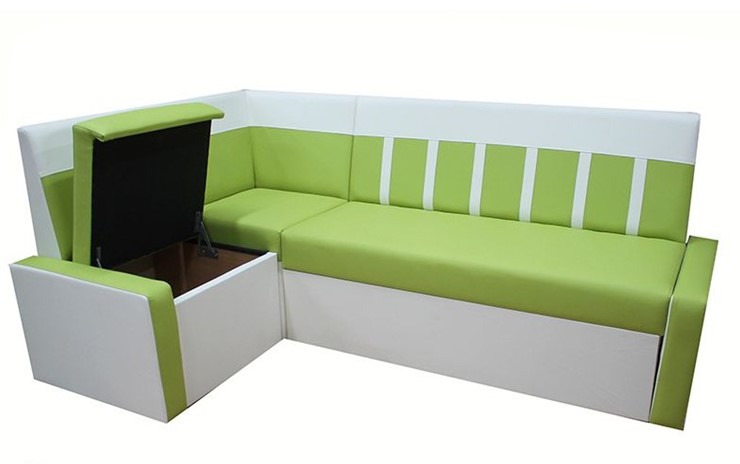 Угловой кухонный диван Квадро 2 со спальным местом в Иваново - изображение 1