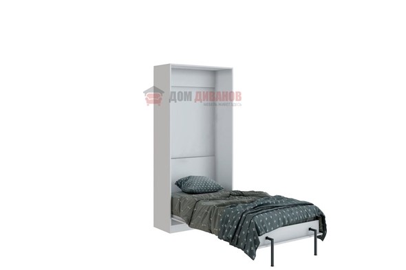 Кровать-шкаф Велена 1, 800х2000, цвет белый в Иваново - изображение