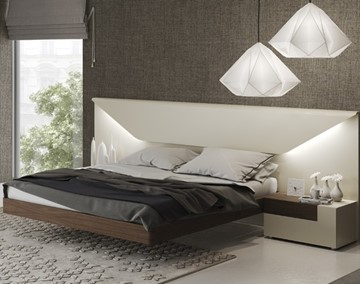 Кровать в спальню Elena с подсветкой (180x200) в Иваново - предосмотр