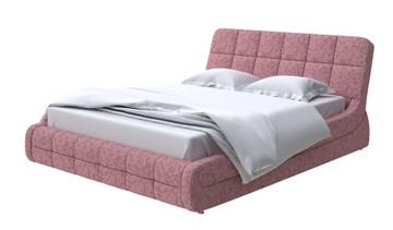 Кровать 2-спальная Corso-6 140x200, Рогожка (Levis 62 Розовый) в Иваново