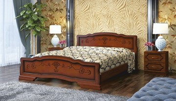 Кровать в спальню Карина-6 (Орех) 160х200 в Иваново